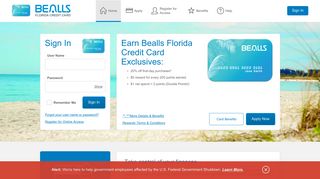 Bealls Florida Credit Card - Manage your account - Comenity