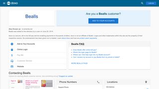Bealls: Login, Bill Pay, Customer Service and Care Sign-In - Doxo