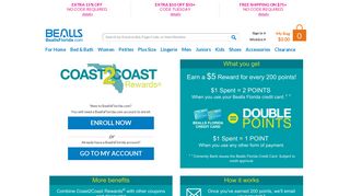 Coast2Coast Rewards - Bealls Florida