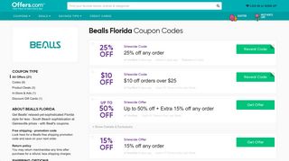 25% off Bealls Florida Coupons & Promo Codes 2019 - Offers.com