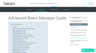 Advanced Beam Manager Guide - Beam