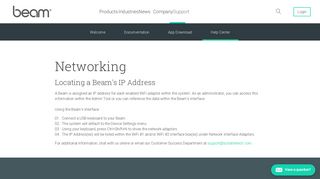 Beam Network - IP Address - Beam
