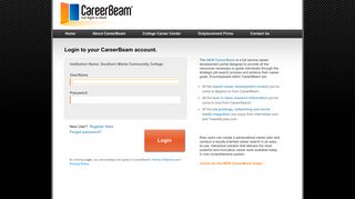 CareerBeam | Login