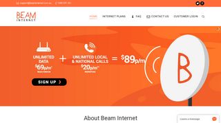 Beam Internet – Internet For Regional Communities