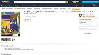 Amazon.in: Buy BeanStalk Learning 5th std books bundle ICSE ...