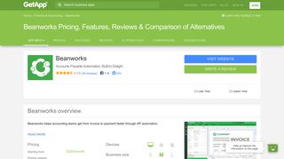 Beanworks Pricing, Features, Reviews & Comparison of Alternatives ...