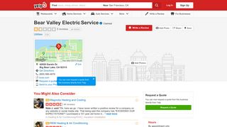 Bear Valley Electric Service - Utilities - 42020 Garstn Dr, Big Bear ...