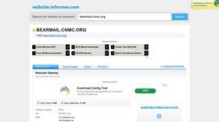 bearmail.cnmc.org at WI. Netscaler Gateway - Website Informer