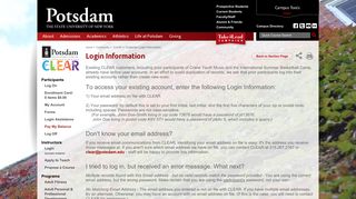 Customer Login Information - <span class=