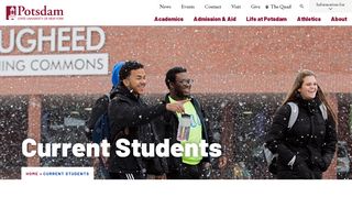 Current Students | SUNY Potsdam