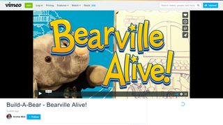 Build-A-Bear - Bearville Alive! on Vimeo