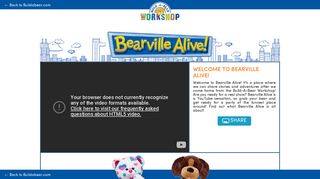 Welcome to Bearville Alive! | Bearville Alive | Build-A-Bear