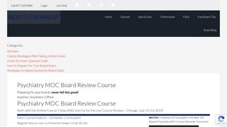 Psychiatry MOC Board Review Course | Beat The Boards!