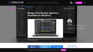 Beatport Pro Desktop App Now Available For Windows - Digital DJ Tips