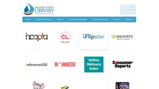 library | All Online Resources - Beaufort County Library