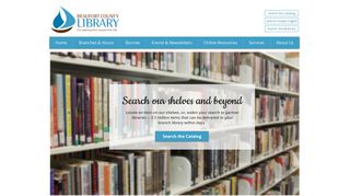 library | Search the Shelves - Beaufort County Library