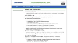 Volunteer | Beaumont Hospitals - Samaritan Technologies