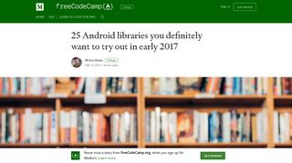 25 new Android libraries which you definitely want to try at the ...