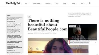 What I learned from 48 hours on BeautifulPeople.com - The Daily Dot