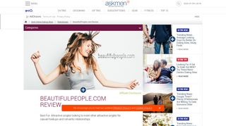 BeautifulPeople.com Review - AskMen