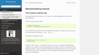 MechanicalSoup tutorial — MechanicalSoup 0.11.0 documentation