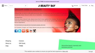 Beauty Bay Discount Codes & Vouchers