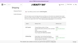 BEAUTY BAY | Free Delivery On Every Order | Track Your Order ...