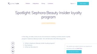 Spotlight: Sephora Beauty Insider loyalty program - LoyaltyLion