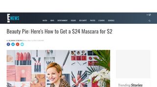 Beauty Pie: Here's How to Get a $24 Mascara for $2 | E! News Canada