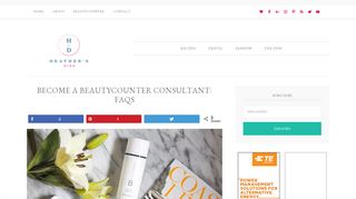 Become a Beautycounter Consultant: FAQs - Heather's Dish