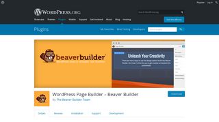 WordPress Page Builder – Beaver Builder | WordPress.org