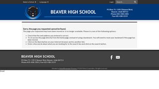 BCSD New Mobile App - Beaver High School