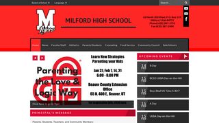 Milford High School: Home