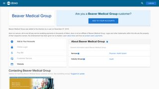 Beaver Medical Group: Login, Bill Pay, Customer Service and Care ...