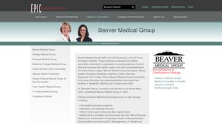 Beaver Medical Group - EPIC Management, LP