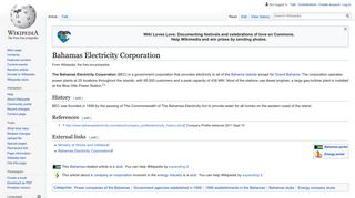 Bahamas Electricity Corporation - Wikipedia
