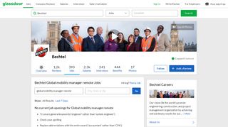Bechtel Global mobility manager remote Jobs | Glassdoor