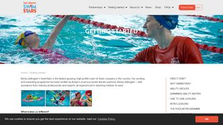 Getting started | SwimStars - 'Becky Adlington's Swim Stars'
