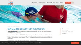 Total Fitness Wilmslow | SwimStars - Becky Adlington's Swim Stars