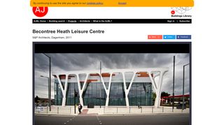 Becontree Heath Leisure Centre | AJ Buildings Library