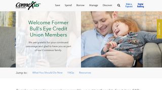Online Banking :: Bull's Eye Credit union - BECU Merger • Connexus ...