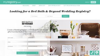 Bed Bath & Beyond Wedding Registry | MyRegistry.com