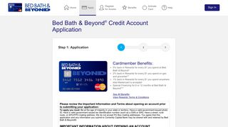 Bed Bath & Beyond® Mastercard® - Bed Bath & Beyond® Credit ...