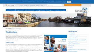 Working Here - Bedford Hospital