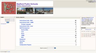 Moodle - Bedford Public Schools