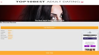Be Discreet -- Top 10 Adult Dating -- Adult Dating Site – www ...