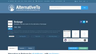 Bedpage Alternatives and Similar Websites and Apps - AlternativeTo.net