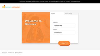 Bedrock Learning – The online vocabulary curriculum for schools.