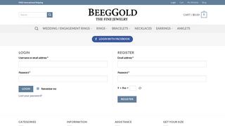 My Account – BeegGold.com