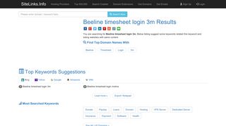 Beeline timesheet login 3m Results For Websites Listing - SiteLinks.Info